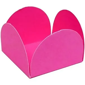 FORMA 4 PETALAS ROSA NEON C/50 UND