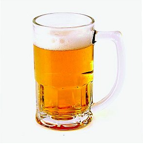 CANECA VIDRO CHOPP 340ML LINHA JADE