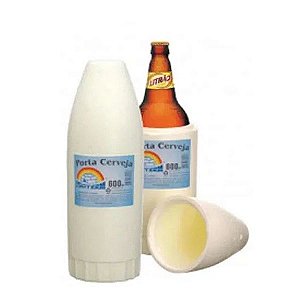 PORTA GARRAFA CERVEJA ISOPOR 600ML UNIDADE