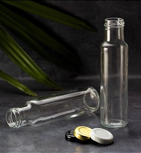 GARRAFA VIDRO MOLHO 250ML