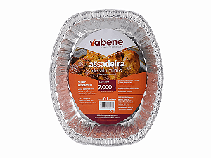 ASSADEIRA ALUMINIO 7000ML 35X27,5X8,5CM