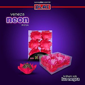 FORMA PARA DOCES VENEZA ROSA NEON C/40