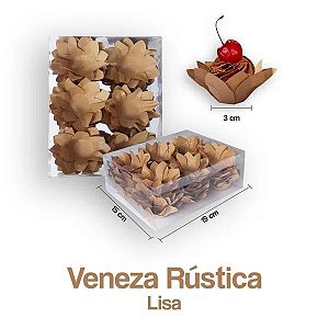 FORMA PARA DOCES VENEZA RUSTICA C/40 UND