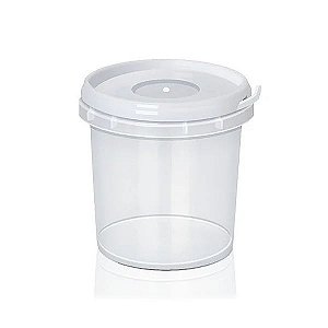 BALDE REDONDO 500ML S/ALCA C/TPA 20U
