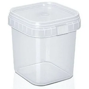 BALDE QUADRADO 500ML S/ALCA C/TPA 20U