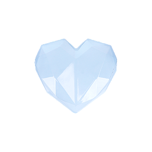 BLISTER PARA CORACAO LAPIDADO TIPO 350G