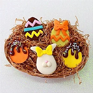 KIT CORTADORES OVOS DECORADOS PASCOA