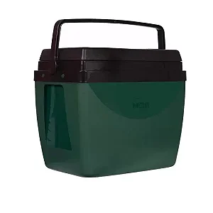 CAIXA TERMICA 34 LITROS VERDE COM TAMPA PRETA - MOR