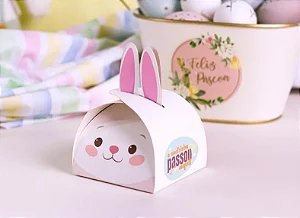 CARTAO VALISE 4DOCES COELHO PASCOA BASICA 6X8X8 C/10 C4752