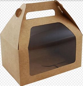 CAIXA MALETA P KRAFT C/VISOR 9X9X6 C/10 C2465
