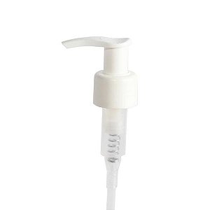 FRASCO PLASTICO PET 120ML C/VALVULA PUMP (SABONETE) 24MM BRANCA