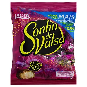 BOMBOM SONHO DE VALSA 1KG MEDIA C/50 UND