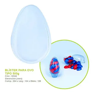 BLISTER PARA OVO TIPO 500G REF 10528