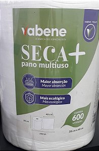 PANO MULTIUSO 28CMX40 METROS BRANCO COM 600 UNIDADES