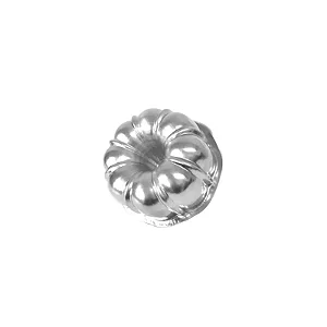 FORMA TORTA SUICA DECORADA N.1 MINI 9X4CM (18cm BOCA) ALUMINIO C/6