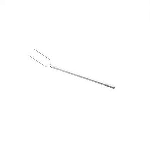 GARFO PARA BOMBOM 2 PONTAS 19CM ALUMINIO