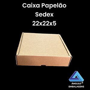 CAIXA PAPELAO N. 6 22,5X22,5X5CM ALTURA
