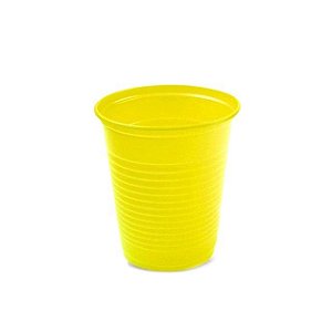 COPO 200ML BIODEGRADAVEL AMARELO C/50