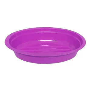 CUMBUCA OVAL BIODEGRADAVEL PINK C/10