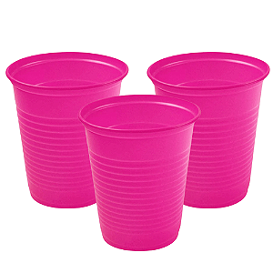 COPO 200ML BIODEGRADAVEL PINK C/50