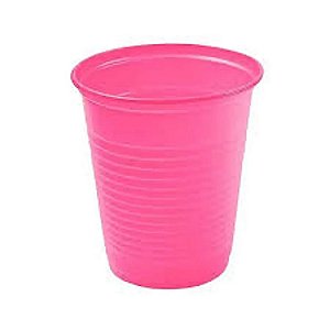 COPO 200ML BIODEGRADAVEL ROSA C/50