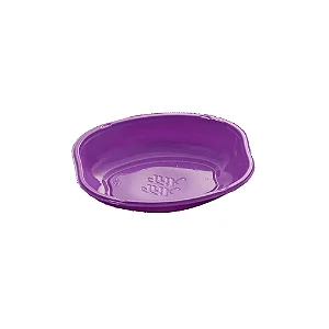 CUMBUCA OVAL BIODEGRADAVEL ROXO C/10
