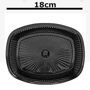 TRAVESSA RETANG PEQUENA PRETA C/10