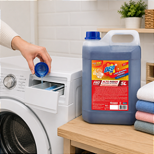 LAVA ROUPAS LIQUIDO CONCENTRADO 5 LITROS LIMPEZA PESADA