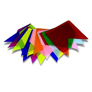 BANDEIRINHA PLAS FESTA JUNINA COLOR 10 MT