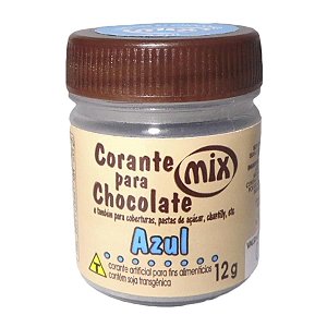 CORANTE CHOCOLATE AZUL 12GR 1un
