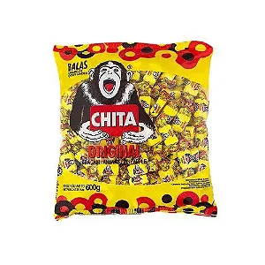 BALA CHITA ORIGINAL ABACAXI 500G C/90 UND +-