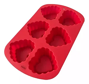 ASSADEIRA CUPCAKE E MUFFIN - MOR CORAÇÃO 1UN