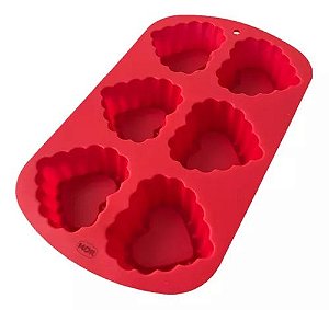 ASSADEIRA CUPCAKE E MUFFIN - MOR CORAÇÃO 1UN