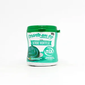 CORANTE VERDE HORTELA PO 100GR