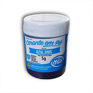 CORANTE PO AZUL ANIS 5GR 1un