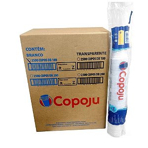 COPO DESCART.180 ML PS TRANSPARENTE C/100 UN