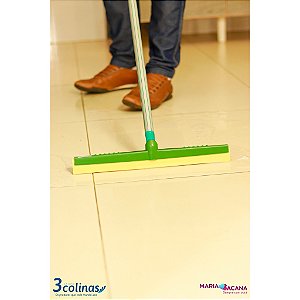 RODO 60 CM PLASTICO TURQUESA CABO 1,20 M