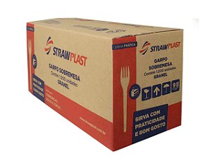 GARFO FESTA CRISTAL GR C/1000 UND