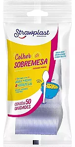 COLHER CRISTAL LINHA FESTA C/50 UND