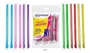 CANUDO SACHE MEXEDOR MISTO NEON C/100 UND 6MM