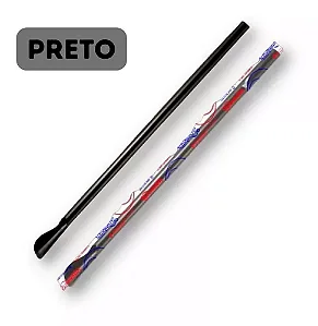 CANUDO SACHE MEXEDOR PRETO C/100 UND 6MM