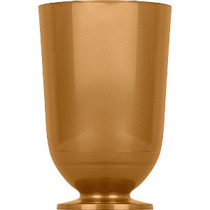 TACA ACRIL DOURADA LICOR 50ML C/10