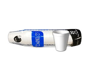 COPO TERMICO ISOPOR 180ML C/25 UNIDADES