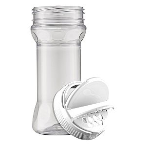 Porta Tempero 285 ml Flip Top Branco