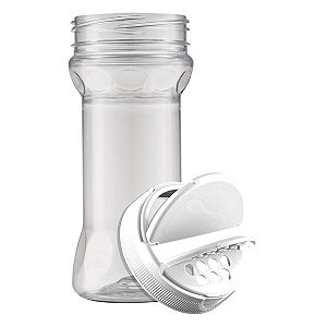 Porta Tempero 285 ml Flip Top Branco