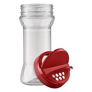 Porta Tempero 285 ml Flip Top Vermelho