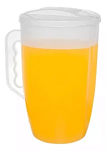 Jarra Plastica 3,7L Graduada Tampa Color