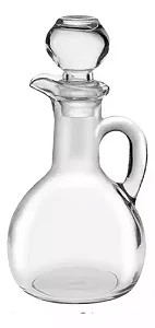 Galheteiro 400ml com tampa vidro GLHT041