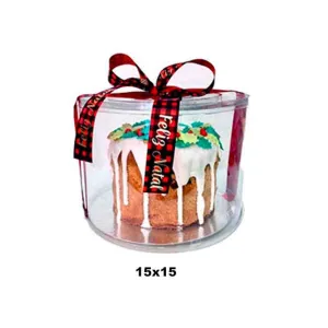 CAKE COVER TRANSPARENTE 15x15 C/5