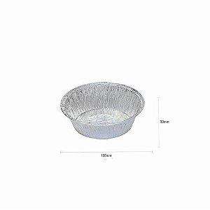 FORMA EMPADA ALUMINIO 140 ML 100